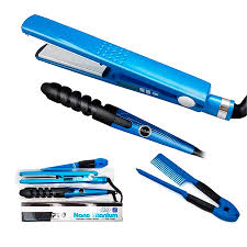 Combo Nano Titanium Plancha, Peine Y Riz